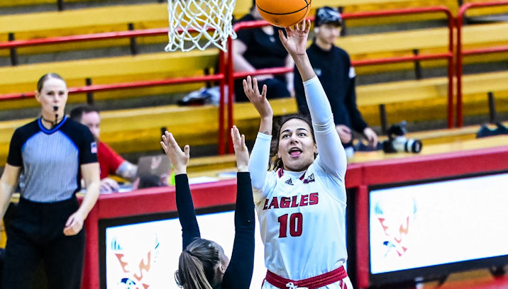 Jacinta Buckley (Spokane Tribe) led Eastern Washington with 16 points in Loss to California