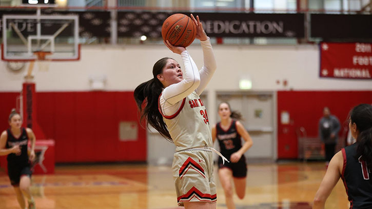 Bethany Baldwin (Potawatomi) Powers Saint Xavier Past IU Northwest, 77-70 with 20 Point Performance