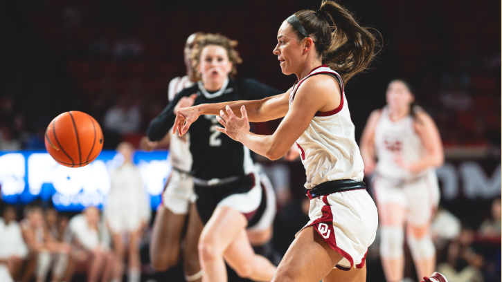 Lexy Keys (Cherokee) Adds 9 Points as Balanced Effort Leads Oklahoma Past New Mexico State