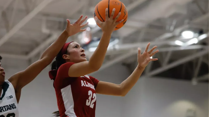 Aaliyah Nye (Pottawatomi) Named SEC Conference Women’s Basketball Player of the Week