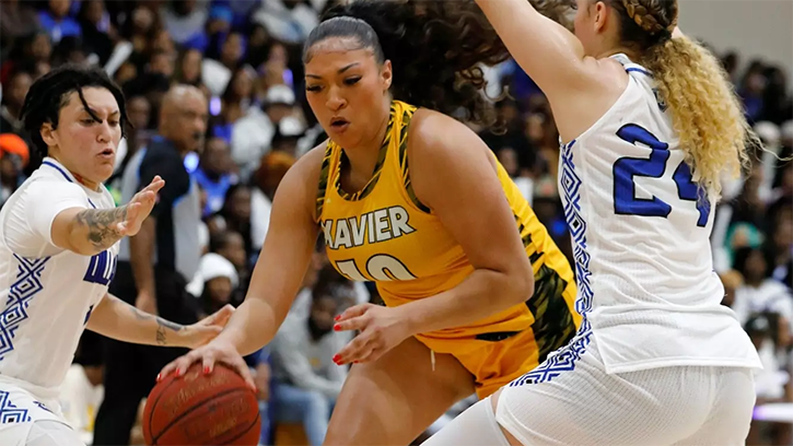 Fatima Black (Shoshone-Bannock/Cheyenne/Kaw) Scored a Season-High 16 points for No. 25 Xavier University of Louisiana