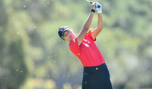 Texas Tech senior golfer Gabby Barker (Shoshone/Paiute) advanced to the ...