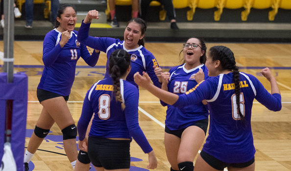 Haskell Indian Nations University Volleyball Qualifies for the A.I.I