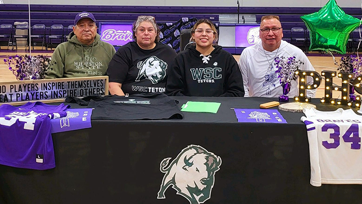 Williston State Women’s Basketball announce the signing of Emily Fixico (MHA/CNA) from Parshall High School in North Dakota