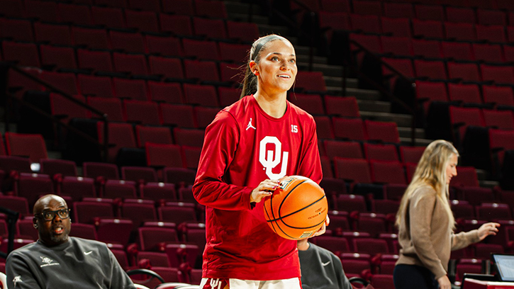 Lexy Keys (Cherokee) added 10 Points for Oklahoma Sooners who Upset No. 2 Kansas State, 66-63