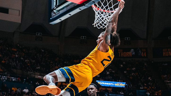 Raequan Battle (Tulalip Tribe) Finishes with 14 Points as West Virginia Falls to No. 22 BYU