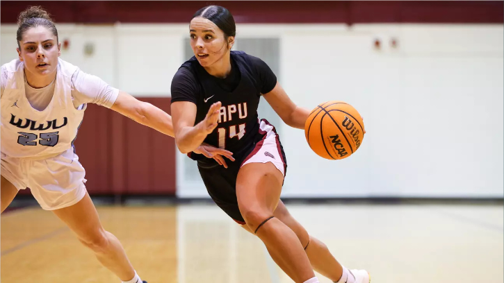 Amayah Kirkman (Acoma Pueblo) posted a double-double of 19 points and 13 rebounds for Azusa Pacific