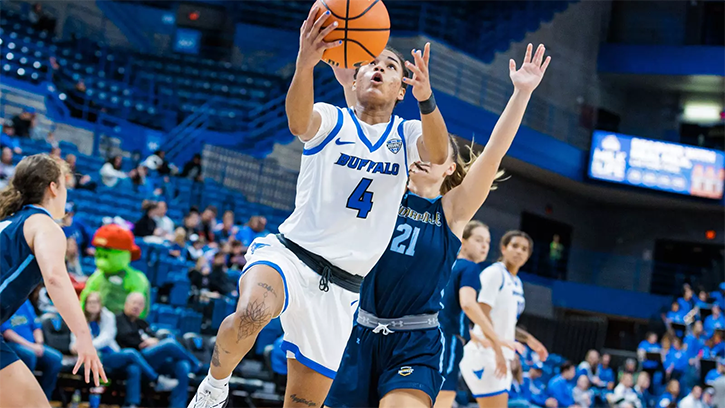 Lani Cornfield (Seneca Nation) Recorded a new Career-High of 20 points for Buffalo in Win over Cedarville