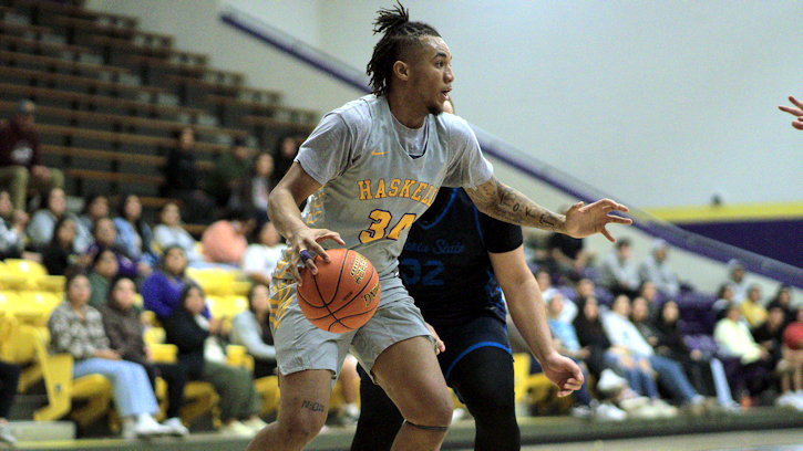 Haskell Indian Nations University Men’s Basketball Pick Up 66-57 Win against Avila University at Ernie Stevens, Jr Classic