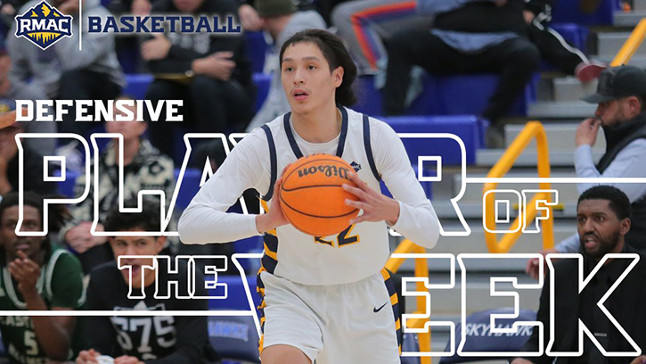 Fort Lewis’ Stewart Erhart (Koyukon Athabascan) named the Rocky Mountain Athletic Conference Defensive Player of the Week