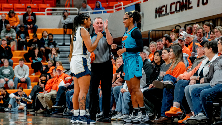 Stailee Heard (Creek/Seneca/SacFox) Scored 19 Points for Oklahoma State in Win over Oral Roberts University